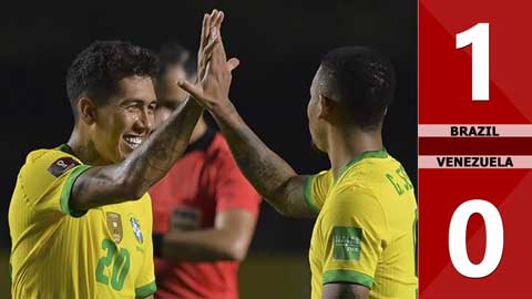 Brazil 1-0 Venezuela (Vòng loại World Cup 2022 khu vực Nam Mỹ)